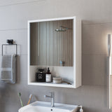 Gabinete de baño Nova con espejo Slim Blanco B85.038