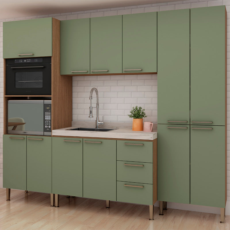 Muebles de Cocina Conecta - Ebano Fosco Alecrim CM0002.01