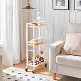 Carro Organizador Angosto con Ruedas 41 cm