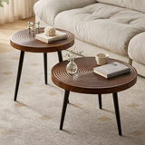 Set Mesas de Centro Groove Nogal