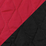 Quilt Bicolor Reversible Masel 2 Plazas Black-Red