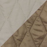 Quilt Bicolor Reversible Masel 2,5 Plazas Tabaco-Beige