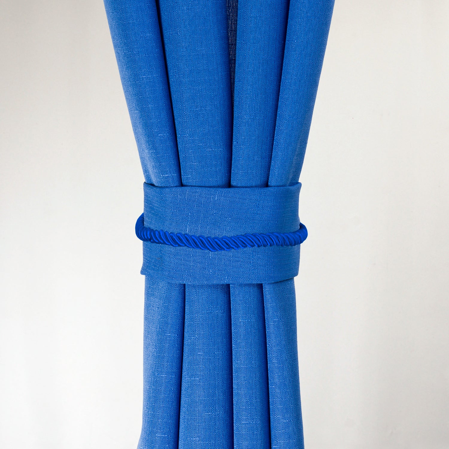 Set de Cortinas 8 Piezas Yasmin 140 x 225 cm Azul