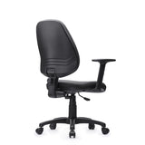 Silla de oficina Task Alta Brazos Regulables - Tela o Eco Cuero