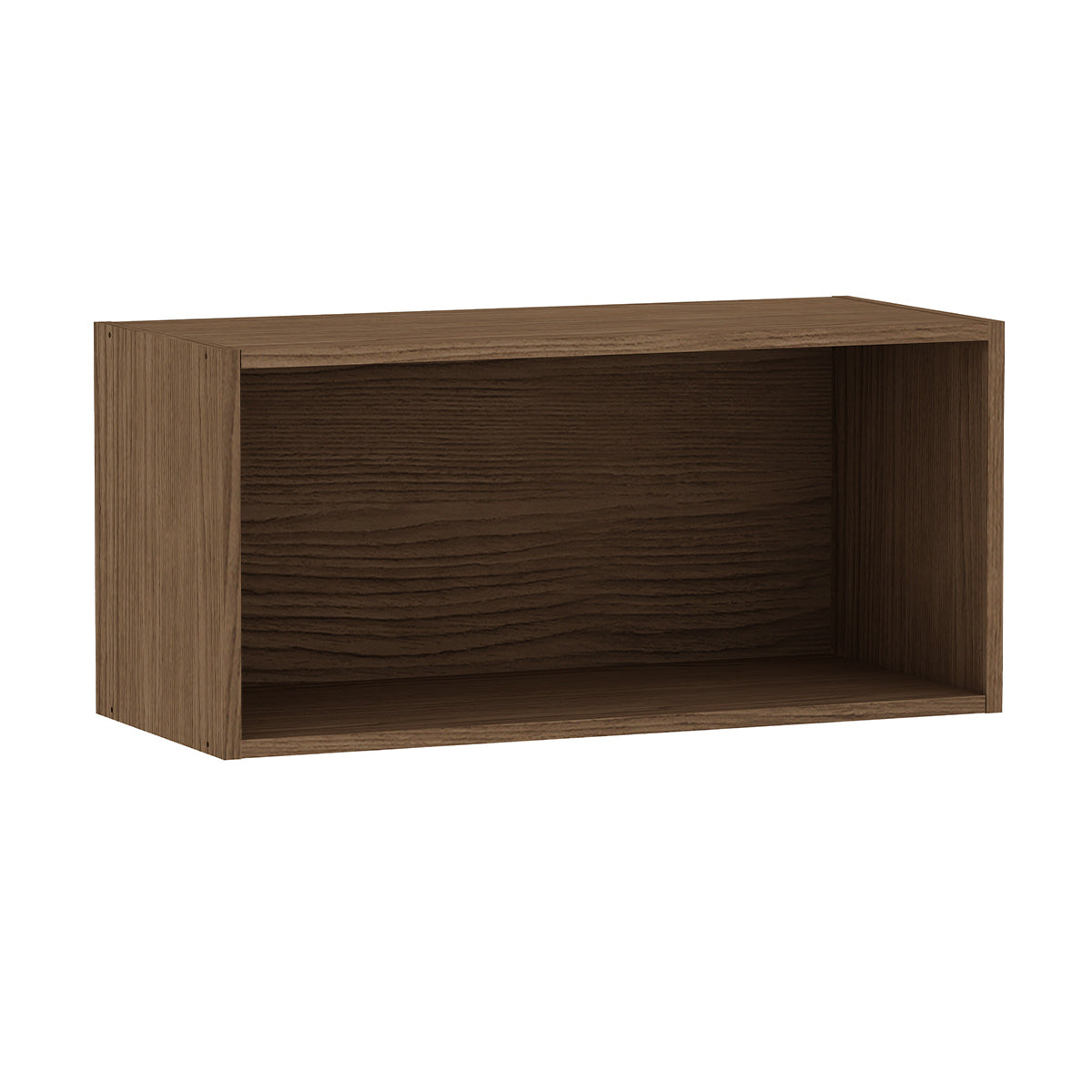 Mueble Aéreo 800 1 Puerta Conecta Ebano Fosco Blanco 1309P