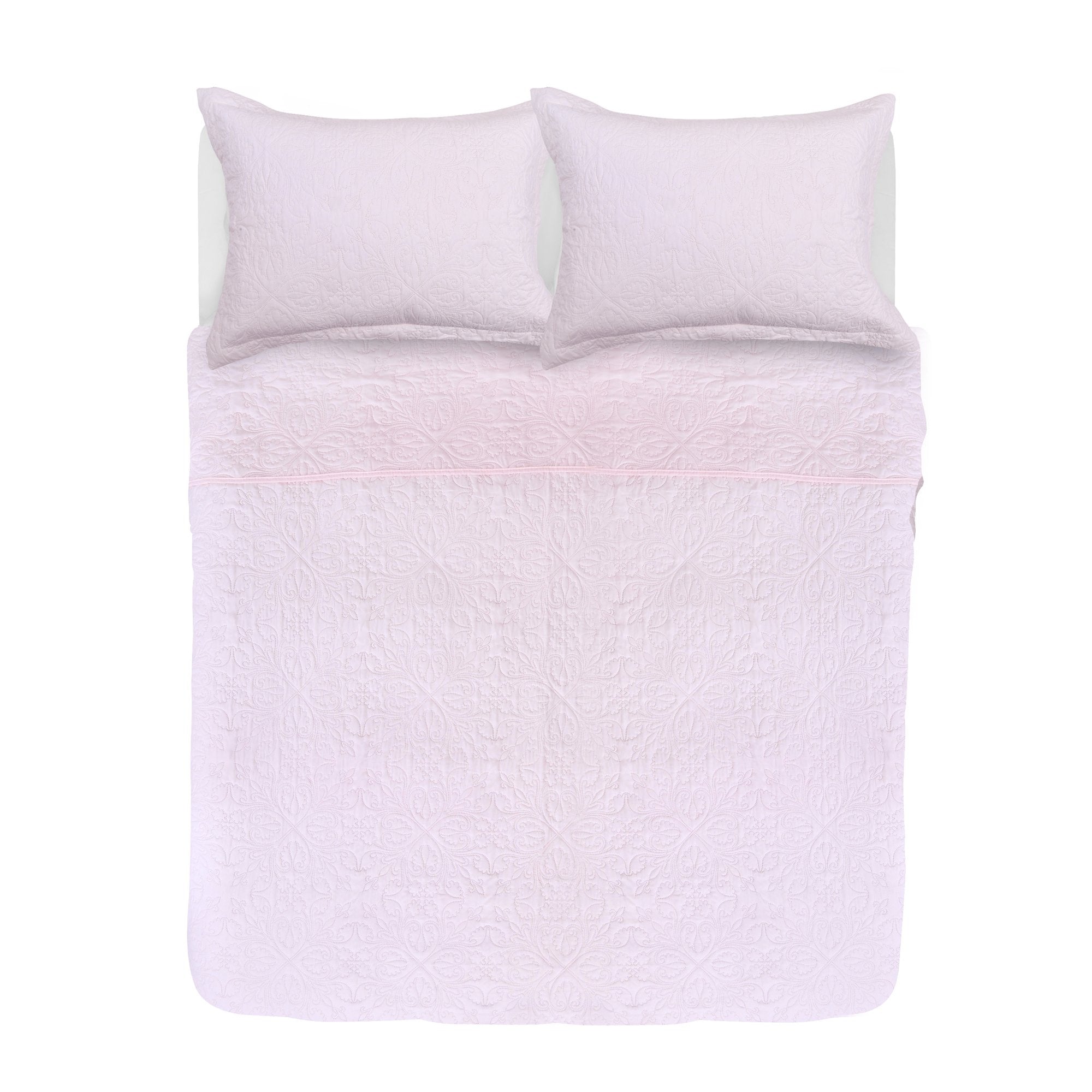 Quilt Portugal Coral 2 Plazas