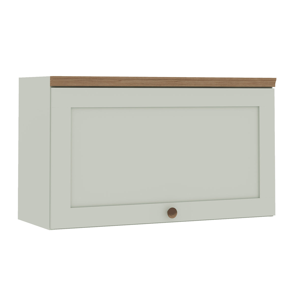 Mueble Mural Aéreo 800 Verde Menta 1 Puerta Studio 1508
