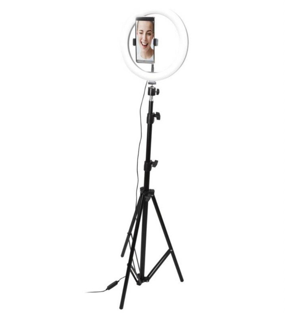 Aro de luz 10" con tripode philco